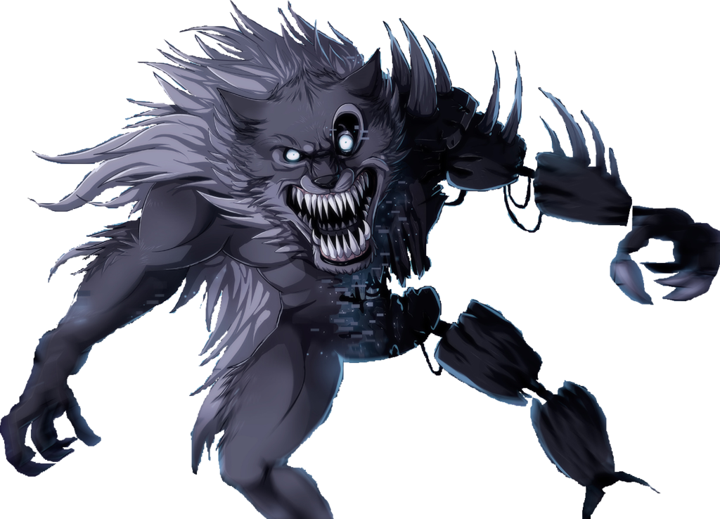 Ferocious Werewolf Artwork PNG image