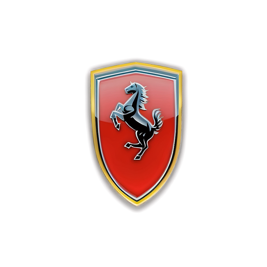 Ferrari Logo Outline Png Wcd PNG image