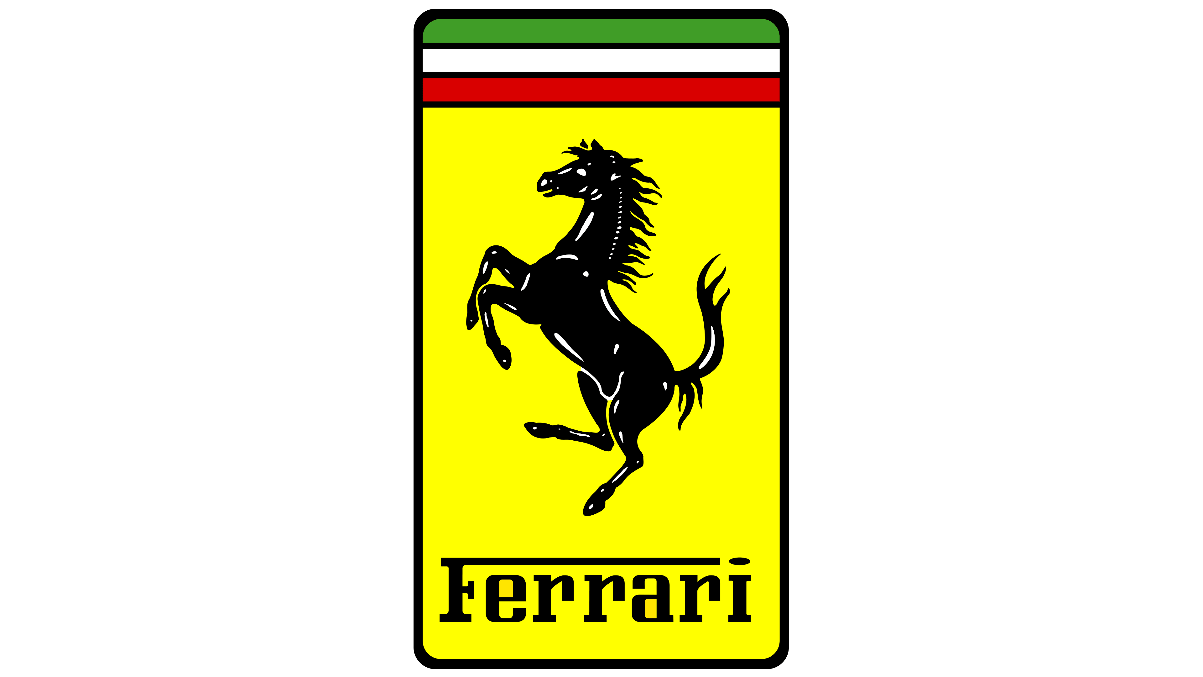 Ferrari Logowith Prancing Horse PNG image
