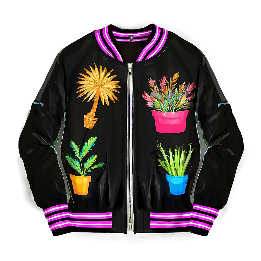 Festival Ready Bomber Jacket Png Goy PNG image