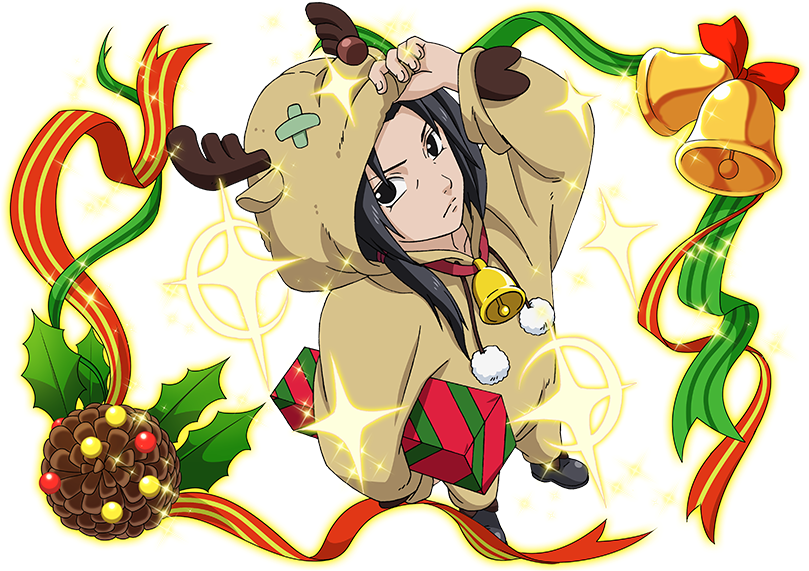 Festive Anime Character Celebration PNG image