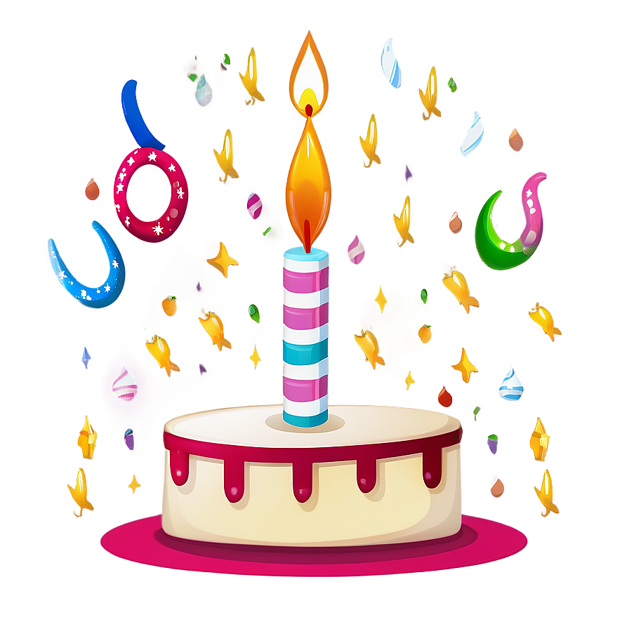 Festive Birthday Emoji Png 98 PNG image