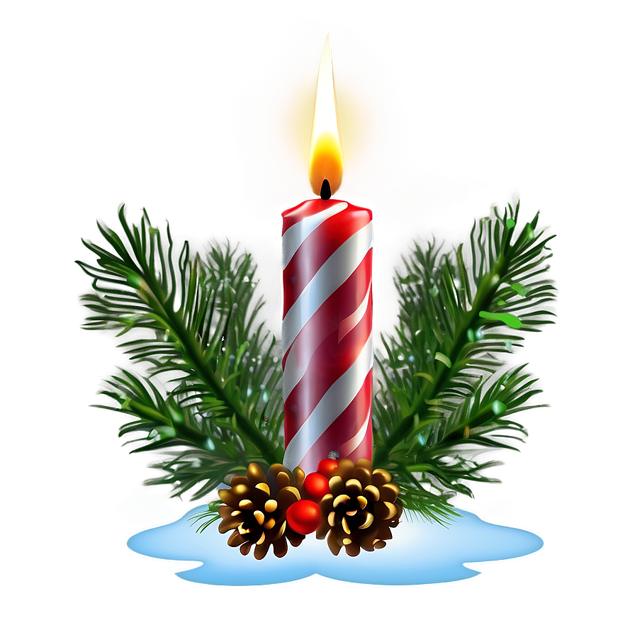 Festive Candle Light Png 79 PNG image