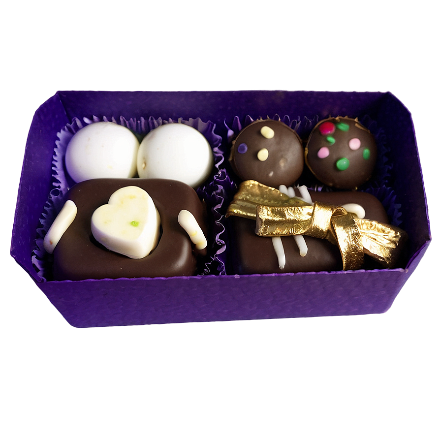 Festive Chocolate Box Png Psk PNG image