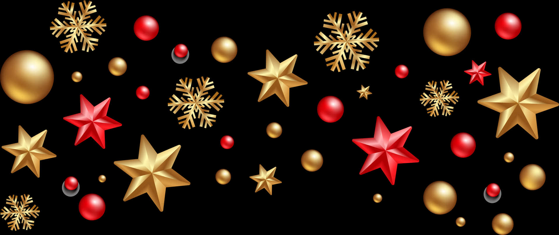 Festive Christmas Ornaments Pattern.jpg PNG image