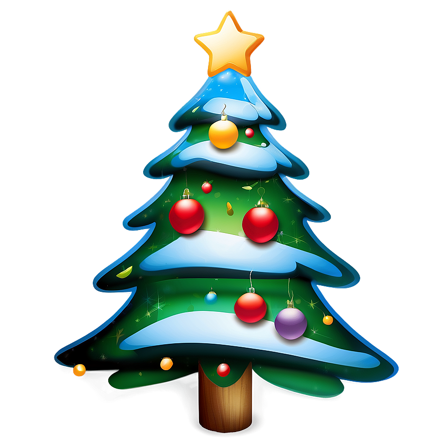 Festive Christmas Tree Png 04292024 PNG image