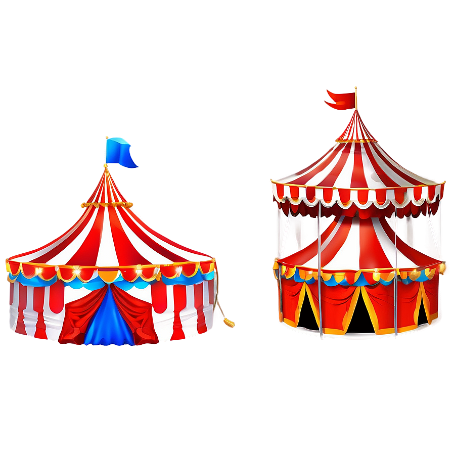 Festive Circus Marquee Tent Png 06132024 PNG image