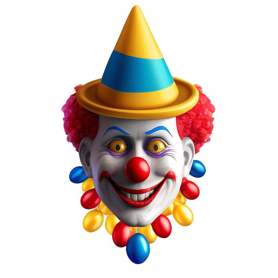 Festive Clown Emoji Png 10 PNG image