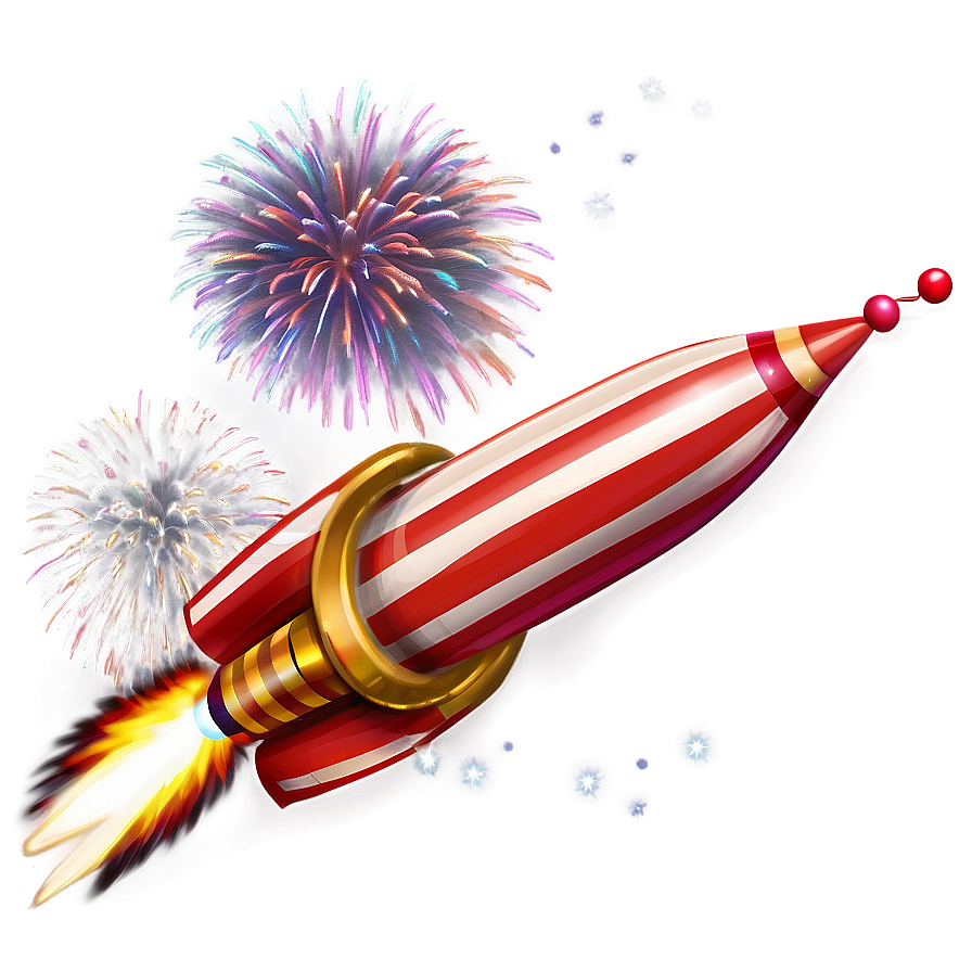 Festive Firework Rocket Png Dvs PNG image