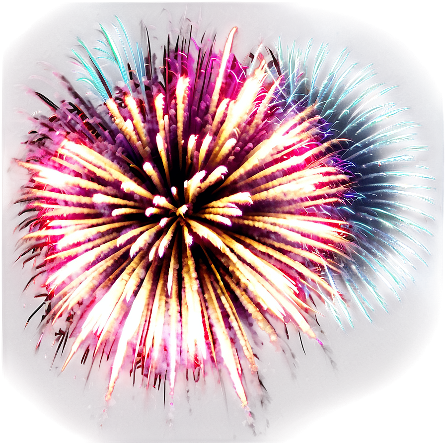 Festive Fireworks Png Aof PNG image