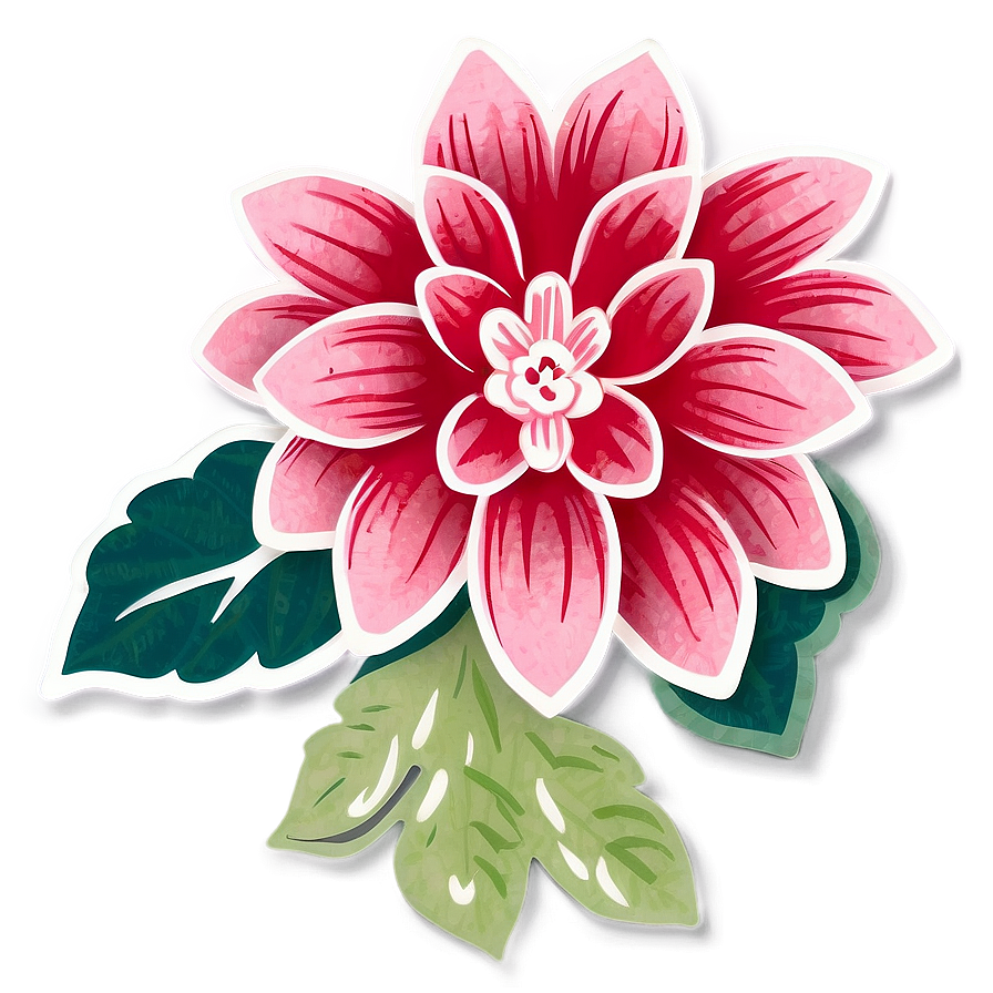 Festive Flowers Cricut Svg Png Bxg PNG image