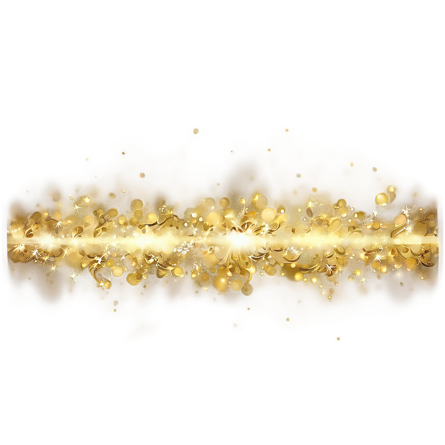 Festive Gold Sparkle Png 06122024 PNG image