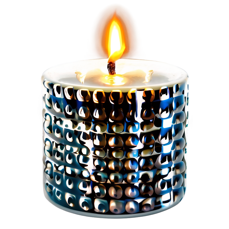 Festive Holiday Candle Png 05242024 PNG image