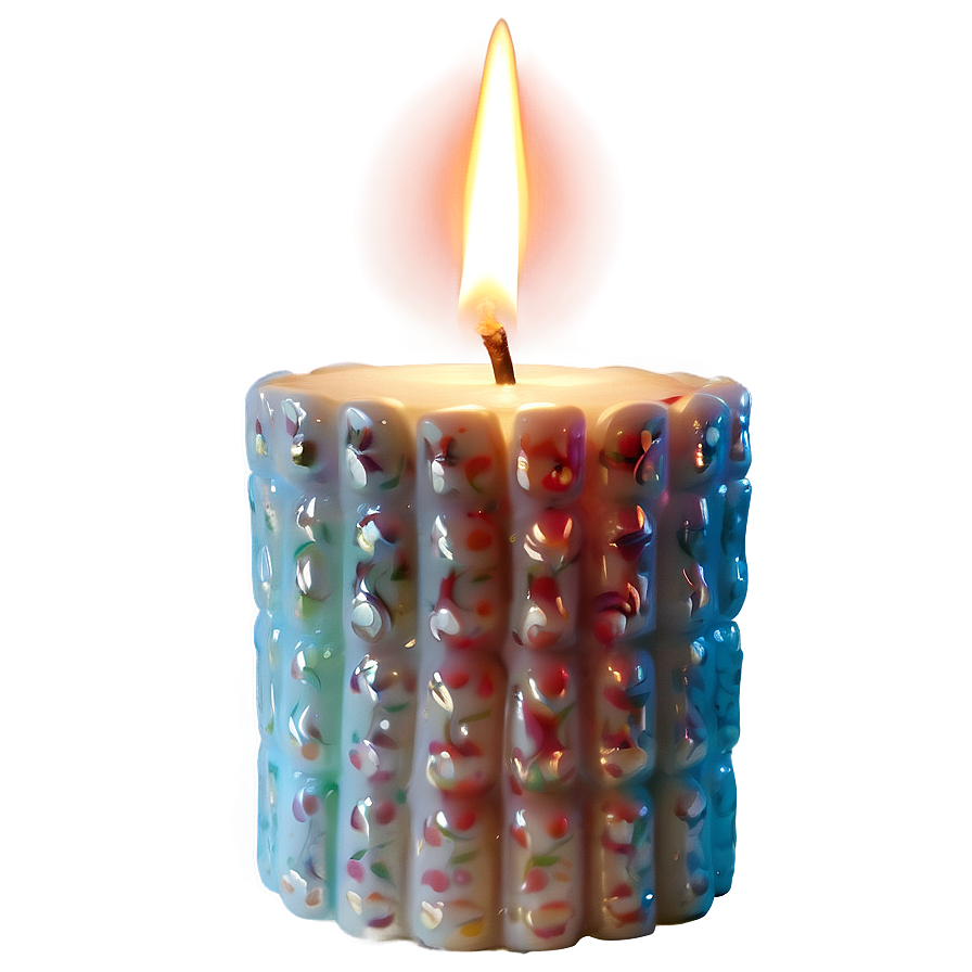 Festive Holiday Candle Png 05242024 PNG image