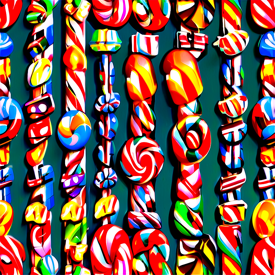 Festive Holiday Candy Png 31 PNG image