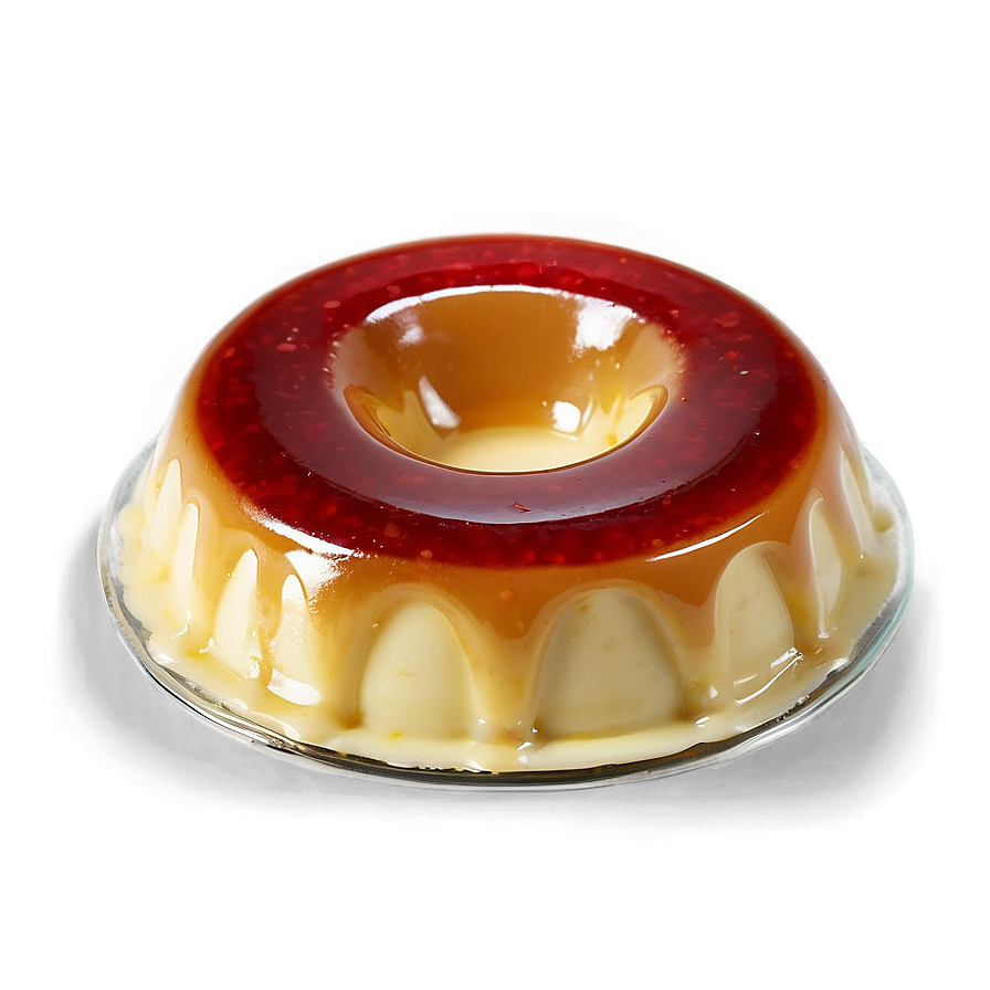 Festive Holiday Flan Recipe Png Rpb PNG image