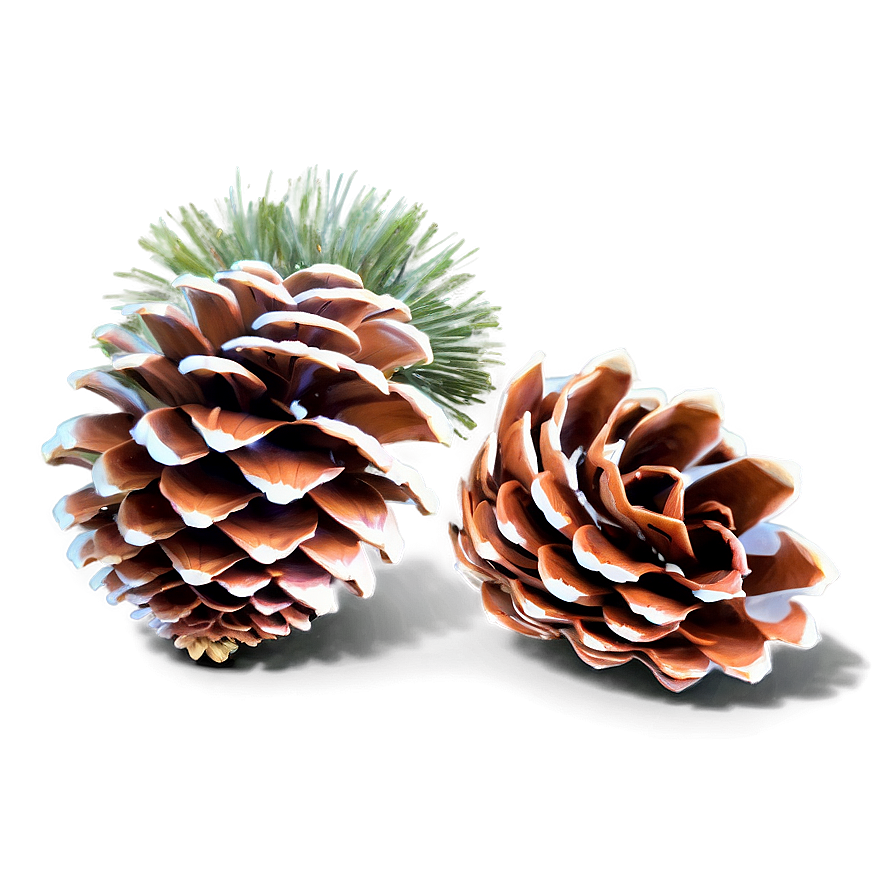 Festive Holiday Pinecone Png Ldc PNG image