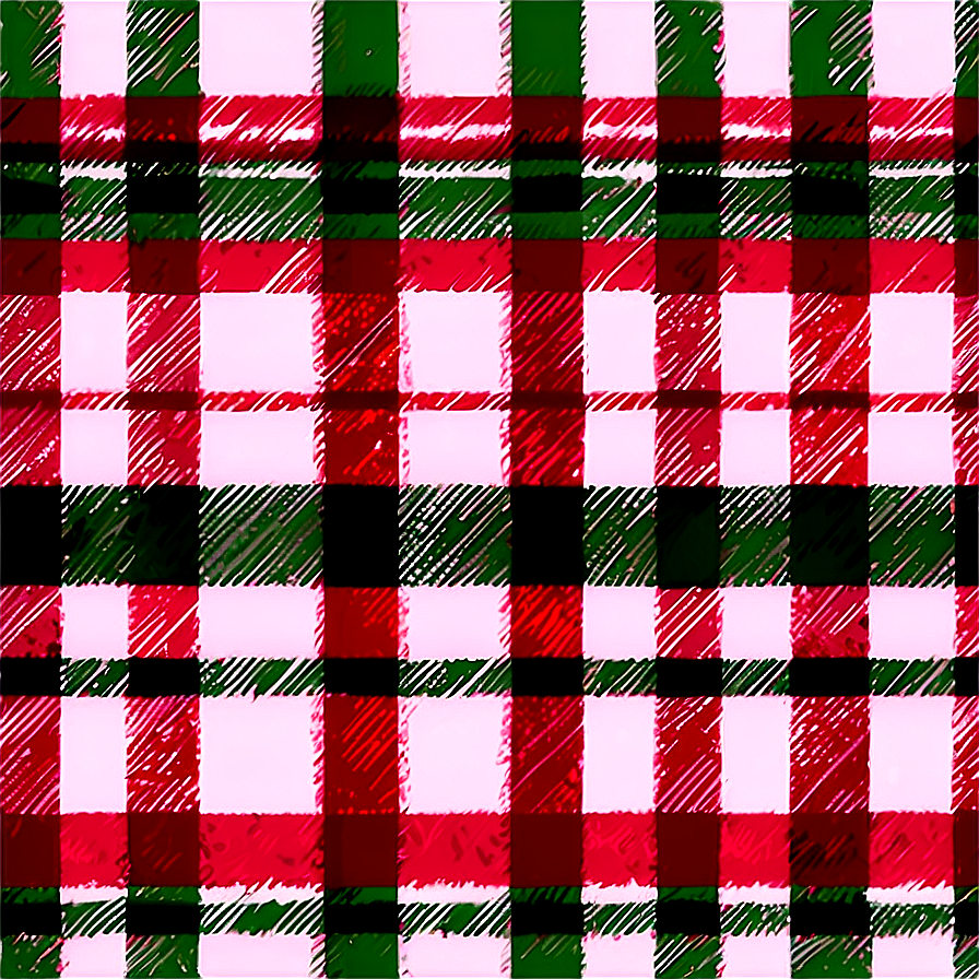 Festive Holiday Plaid Png 26 PNG image