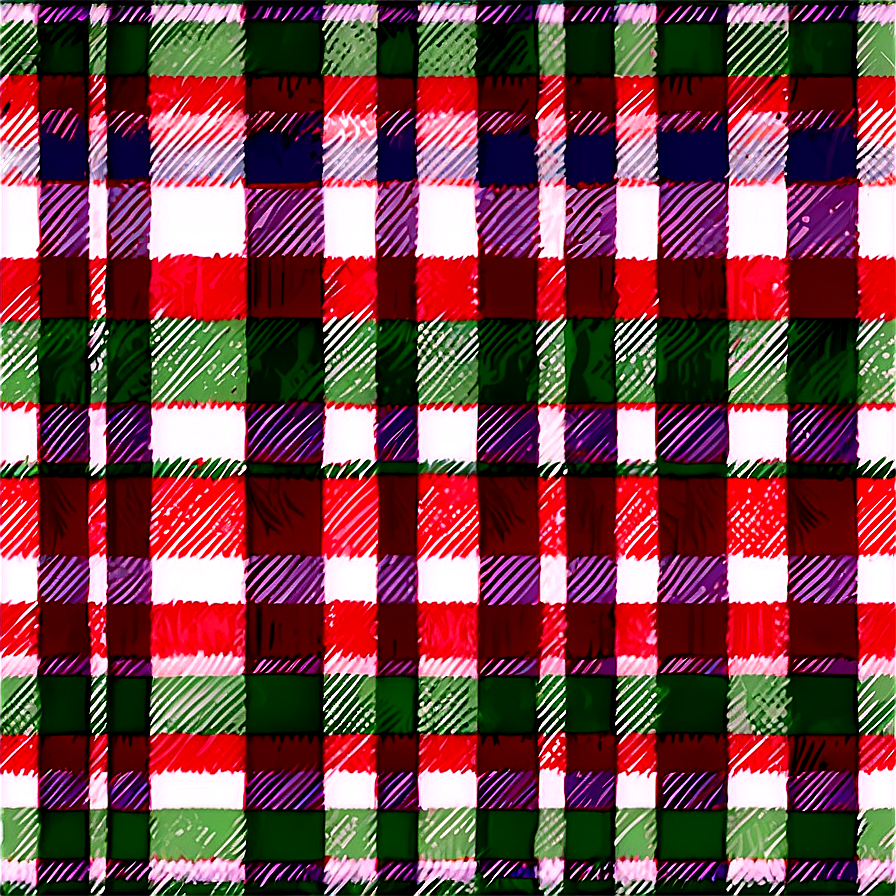 Festive Holiday Plaid Png Iiq PNG image