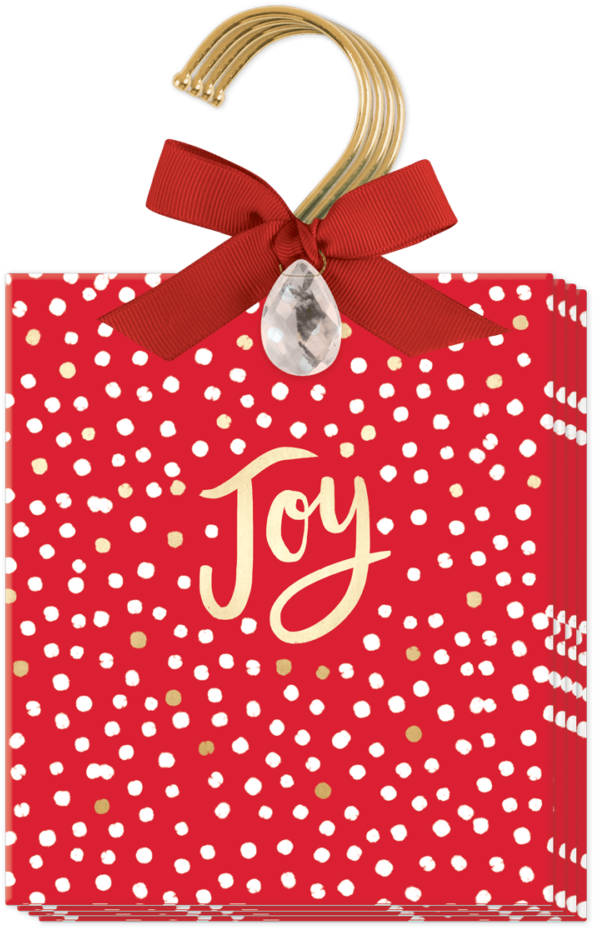 Festive Joy Gift Bag PNG image