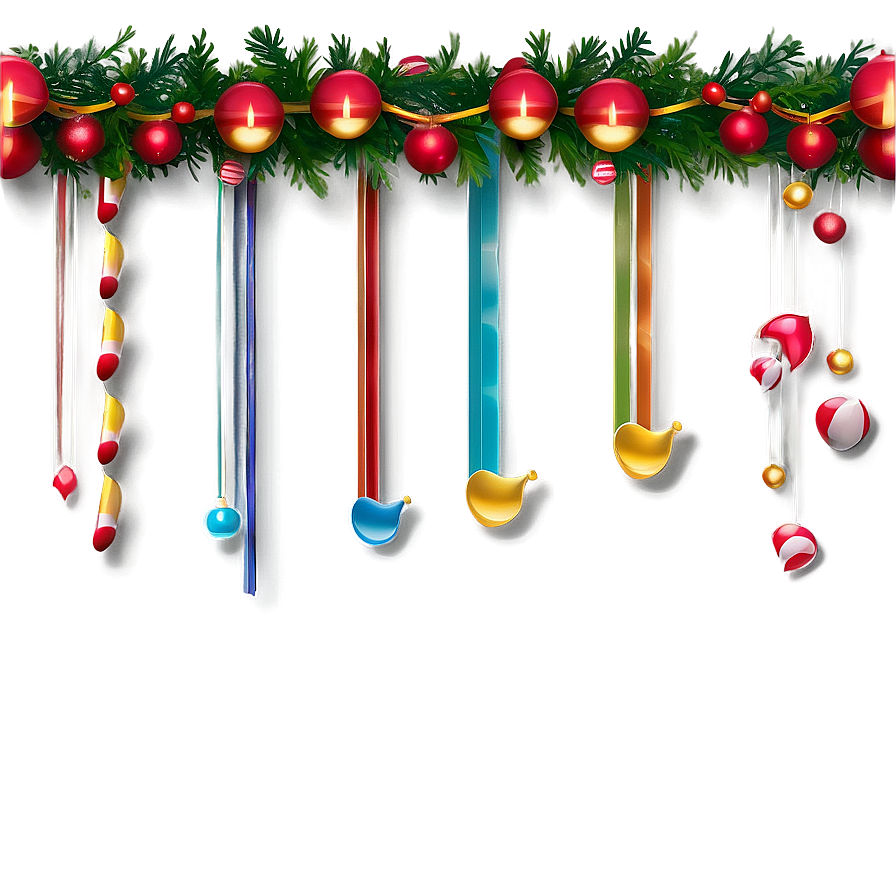 Festive Line Border Png 06262024 PNG image