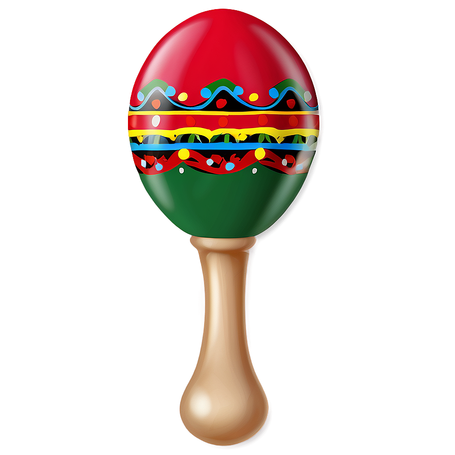 Festive Maraca Decoration Png 06122024 PNG image