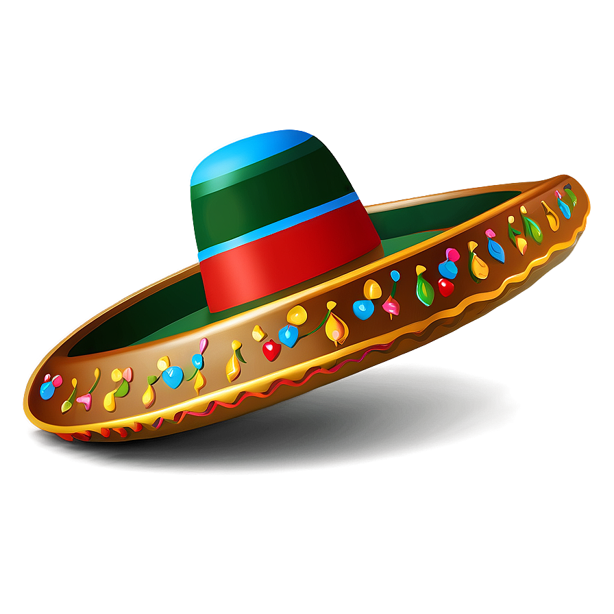 Festive Mexican Hat Png 06122024 PNG image