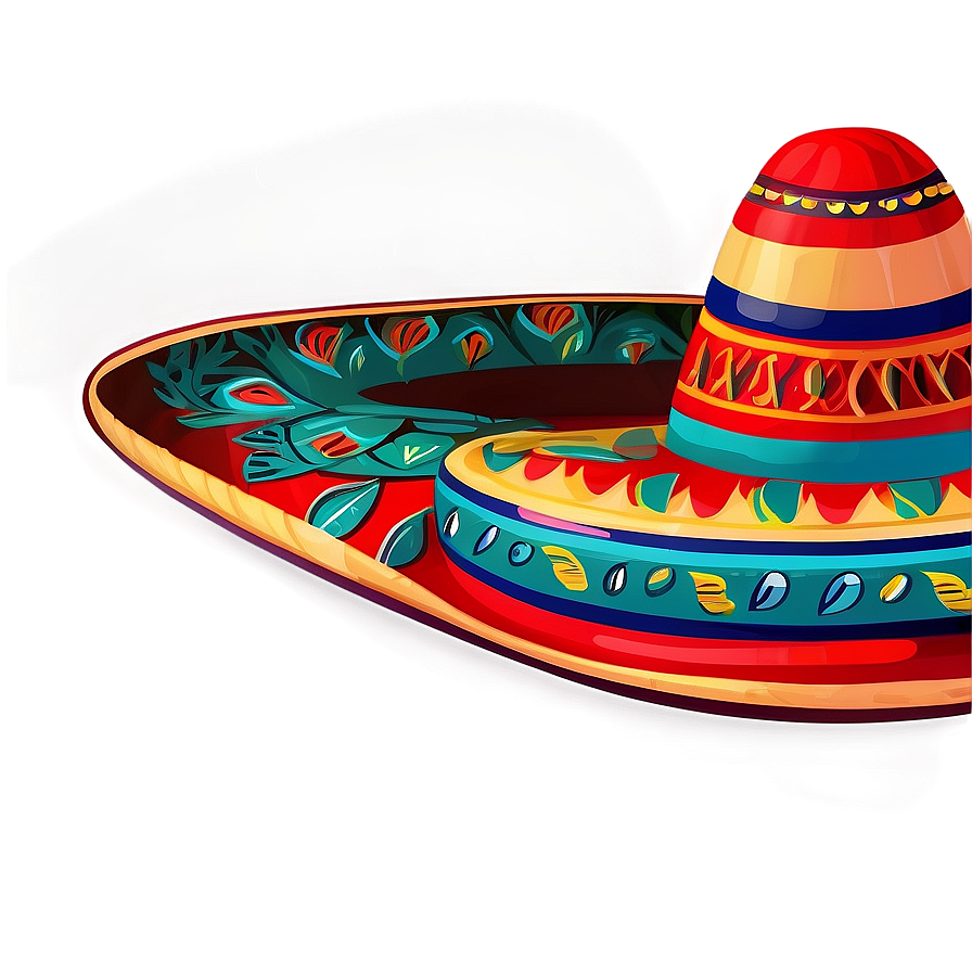 Festive Mexican Hat Png 06122024 PNG image