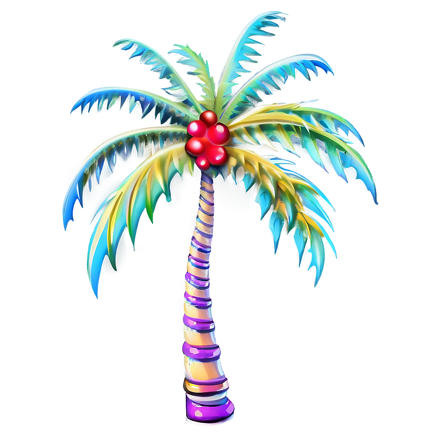 Festive Palm Tree Png 79 PNG image