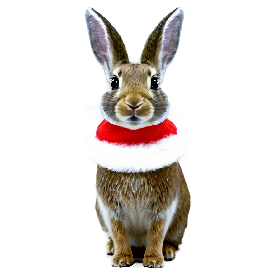 Festive Rabbit Png 68 PNG image