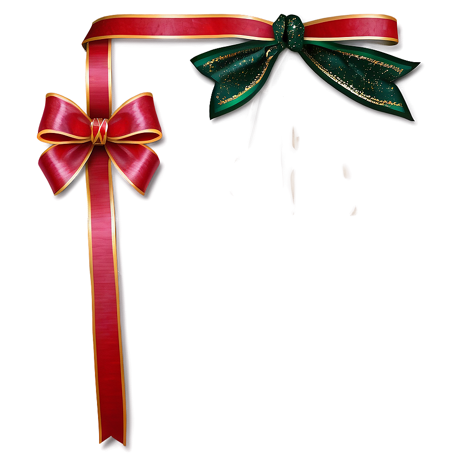 Festive Red Bow Png Ywv PNG image