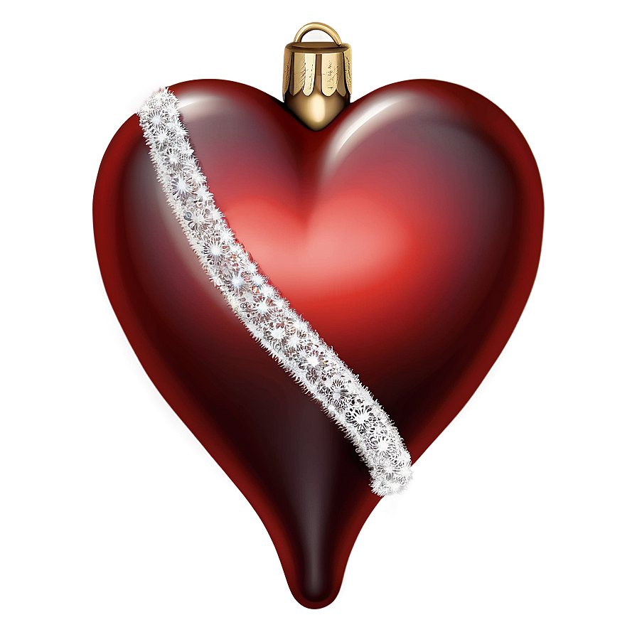 Festive Red Heart Emoji Png 58 PNG image