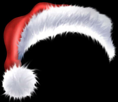 Festive Red Santa Hat Illustration.jpg PNG image