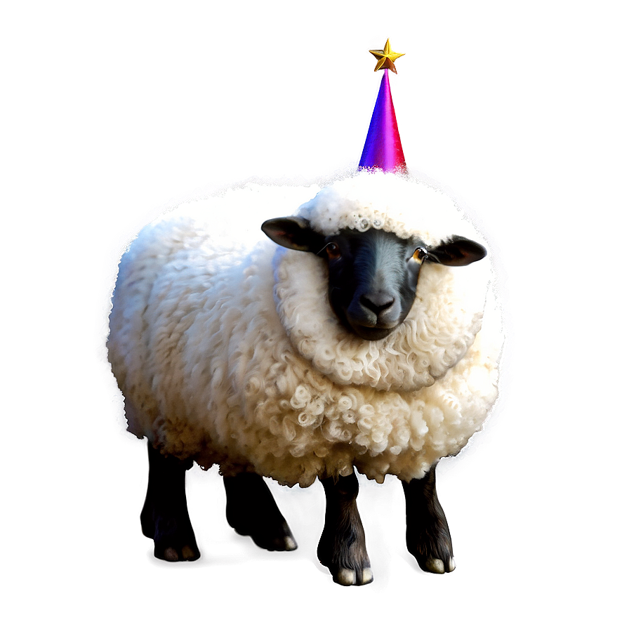 Festive Sheep Png 69 PNG image