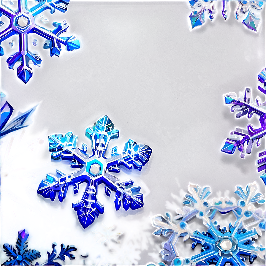 Festive Snowflakes Background Png Lcj83 PNG image