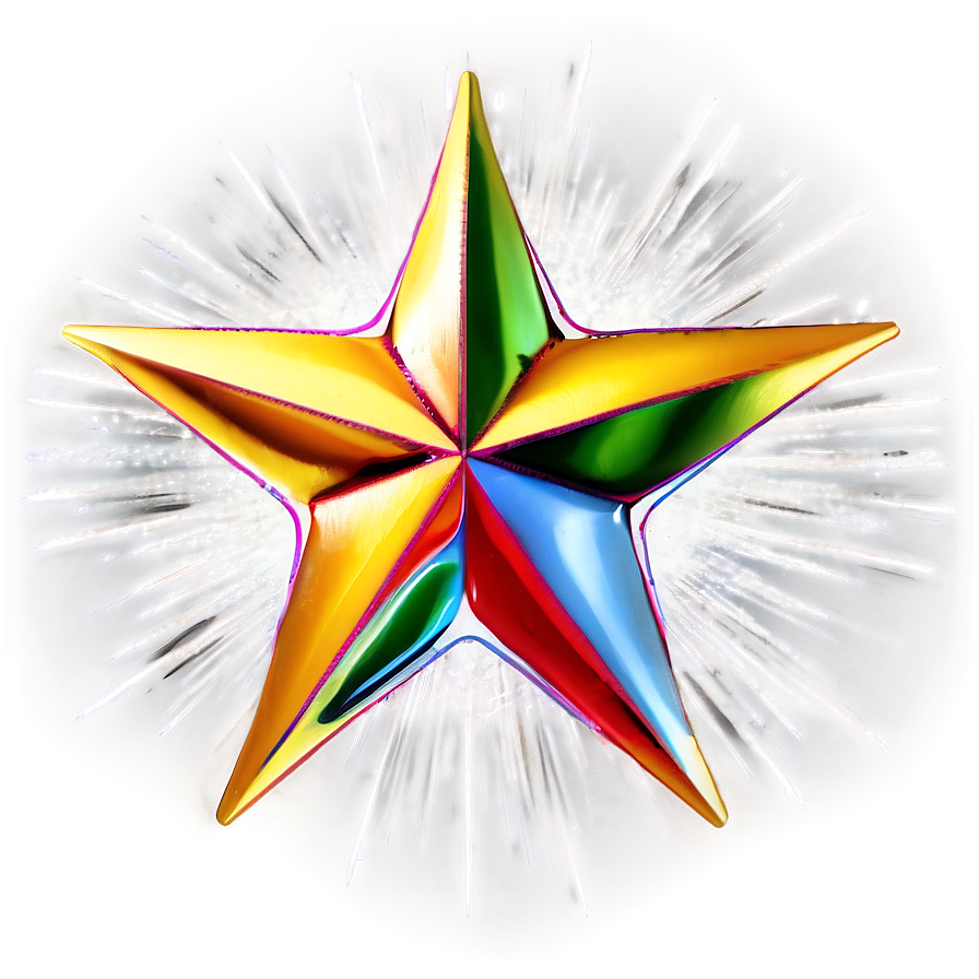 Festive Star Outline Png Xxf PNG image