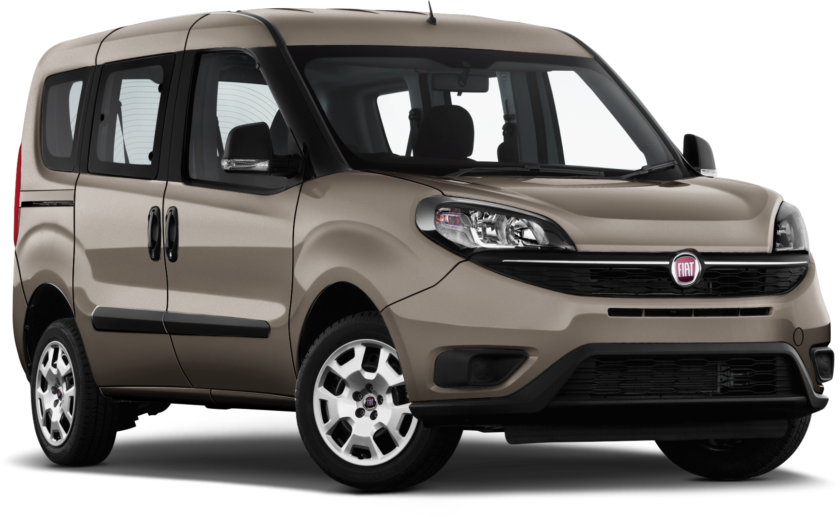 Fiat Compact Minivan Side View PNG image