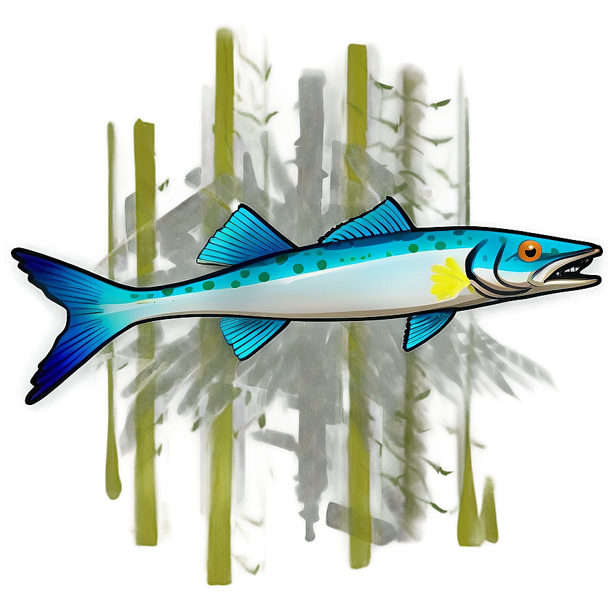 Fierce Barracuda Png 06252024 PNG image