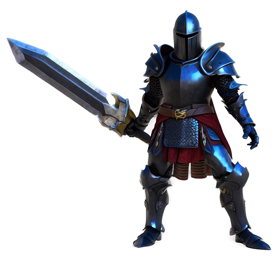 Fierce Black Knight Png Ume75 PNG image