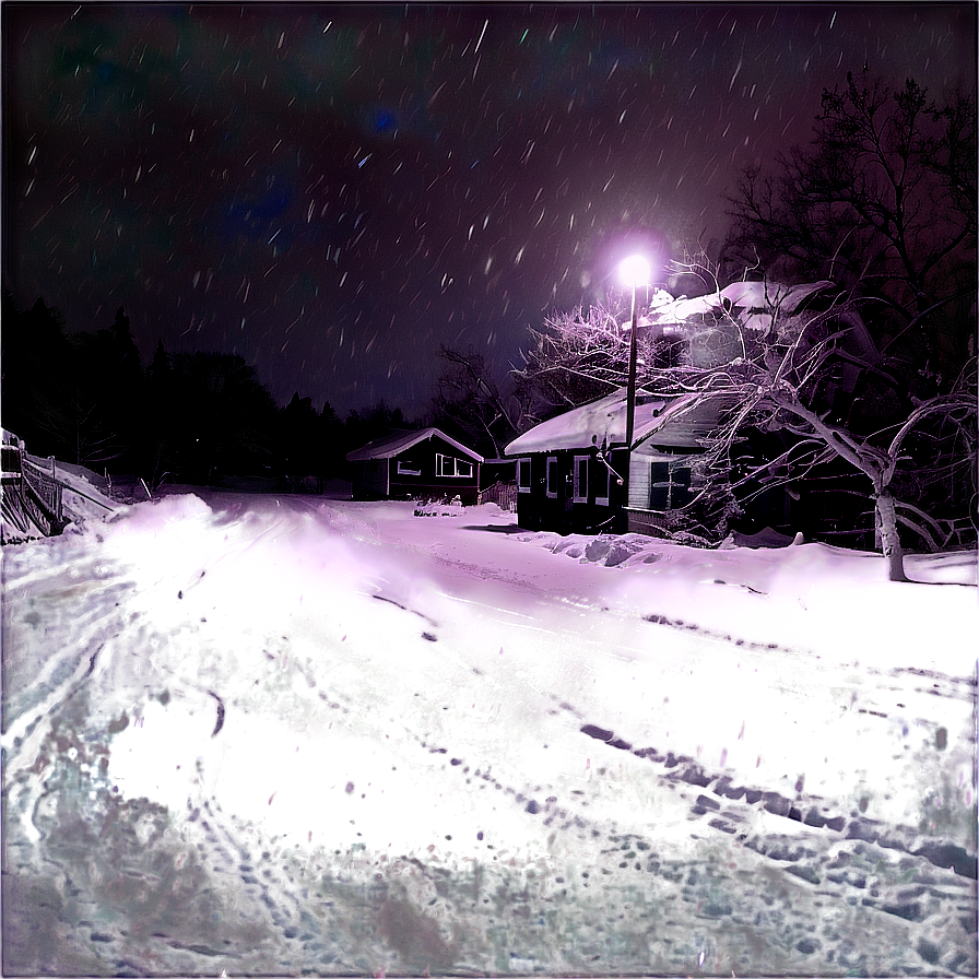 Fierce Blizzard Night Png Fkk83 PNG image