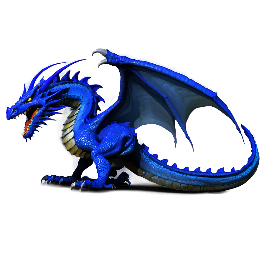 Fierce Blue Dragon Avatar Png Lgn PNG image