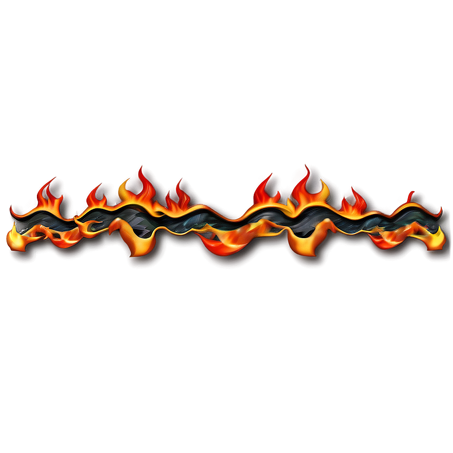 Fierce Fire Border Png 31 PNG image