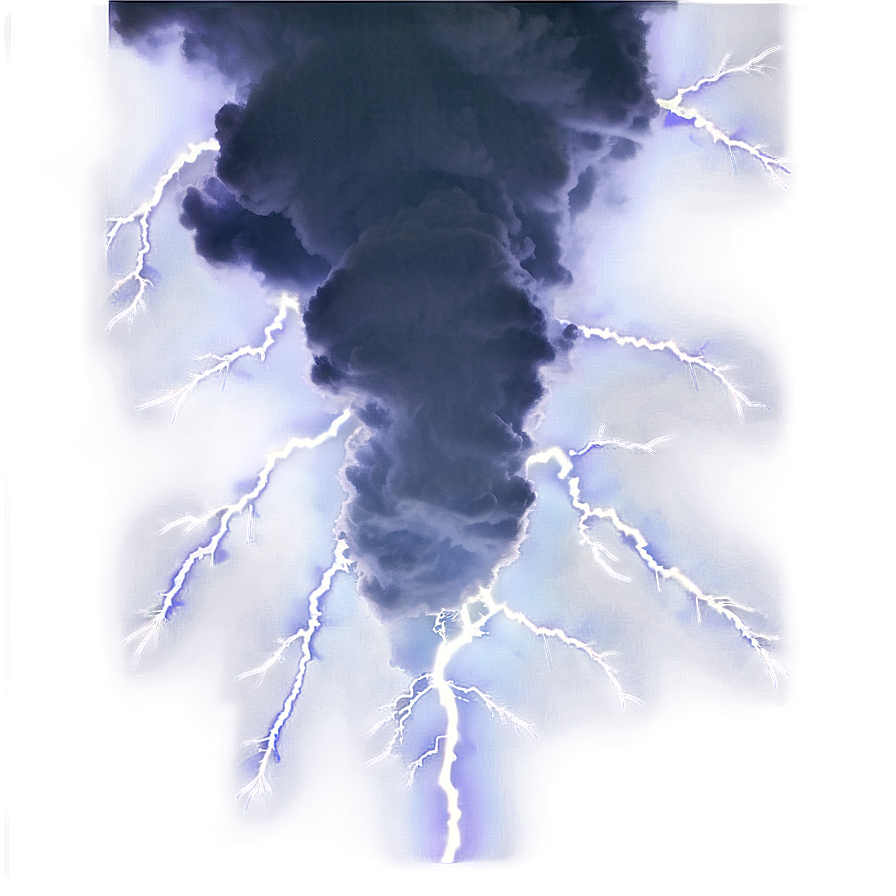 Fierce Lightning Strike Png 95 PNG image