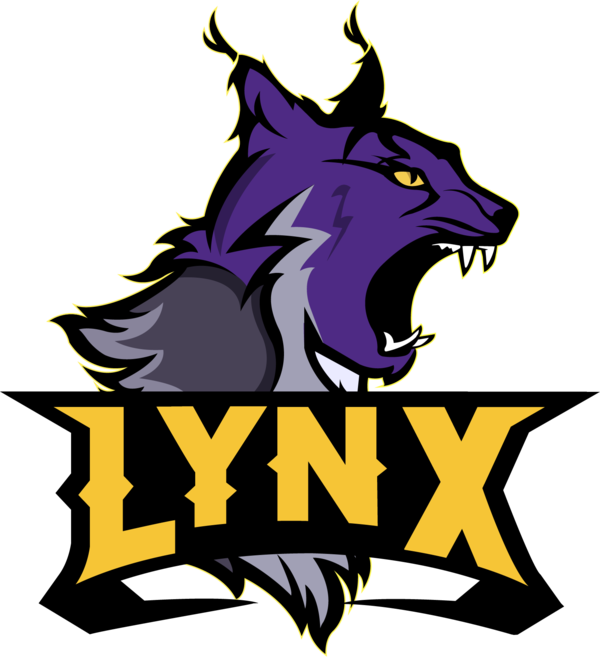 Fierce Lynx Mascot Logo PNG image