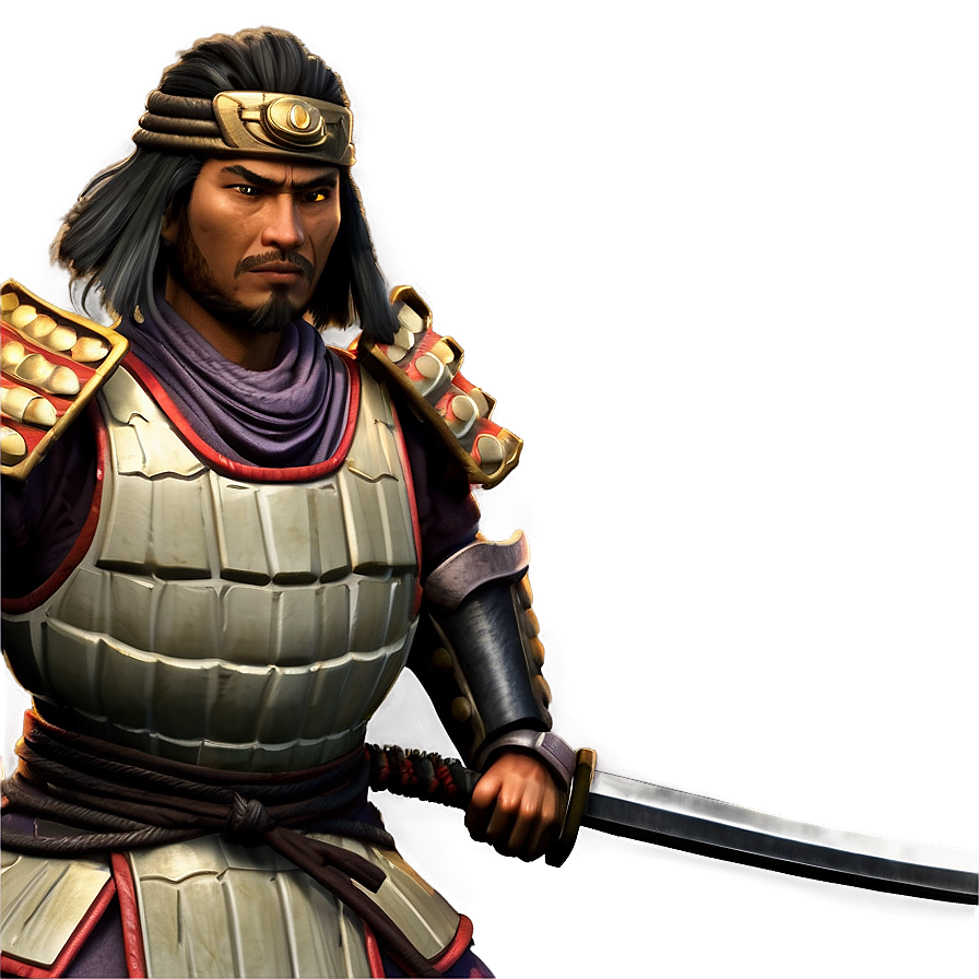 Fierce Samurai Png 05212024 PNG image