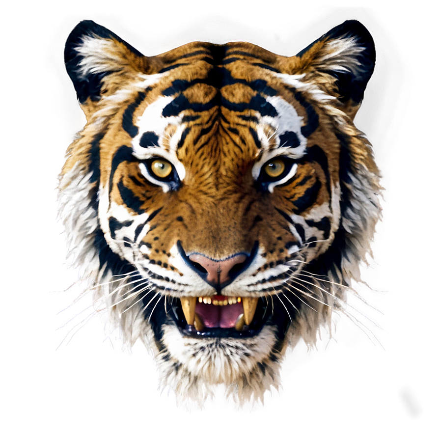 Fierce Tiger Face Png Crs94 PNG image