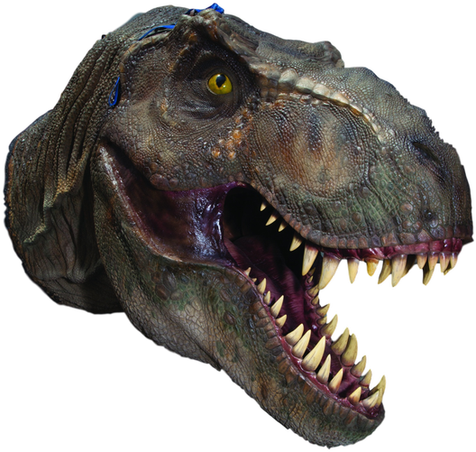 Fierce_ Tyrannosaurus_ Rex_ Head PNG image