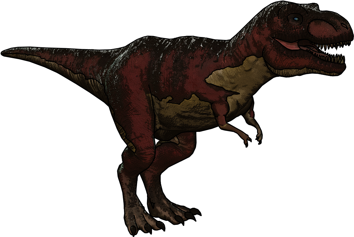 Fierce_ Tyrannosaurus_ Rex_ Illustration PNG image
