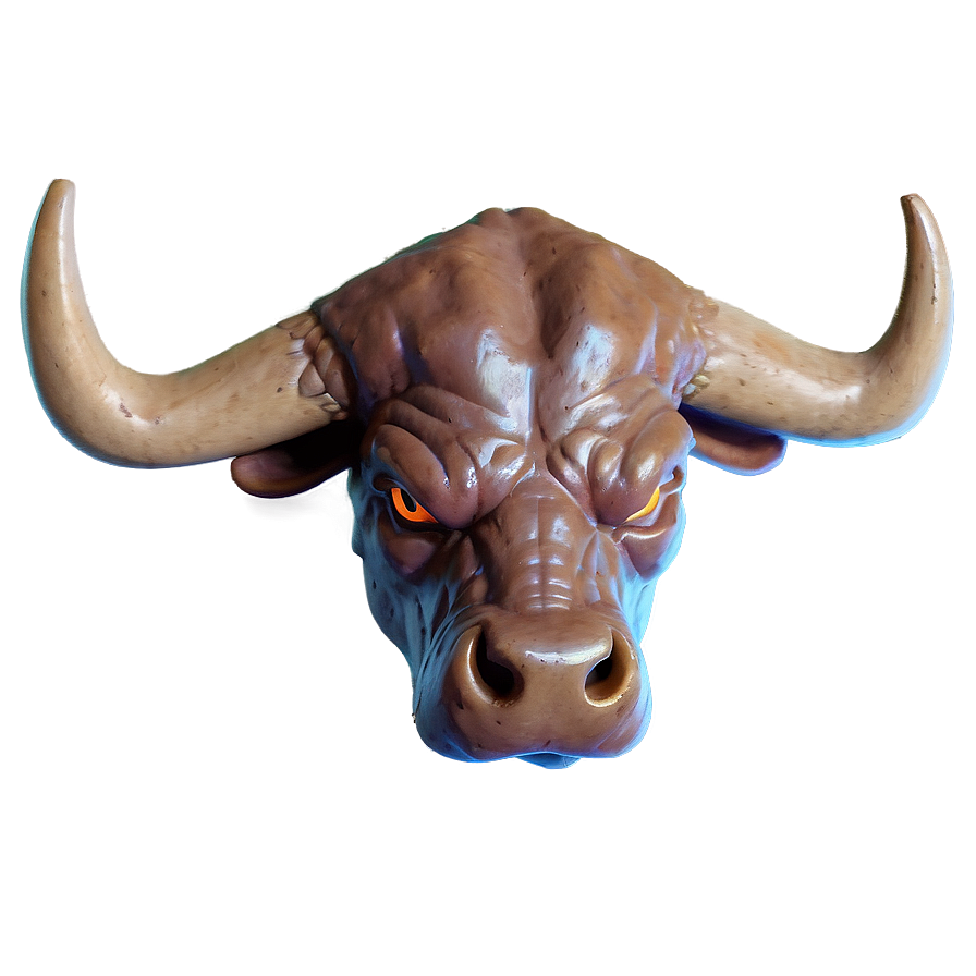 Fiery Bull Head Png 06132024 PNG image