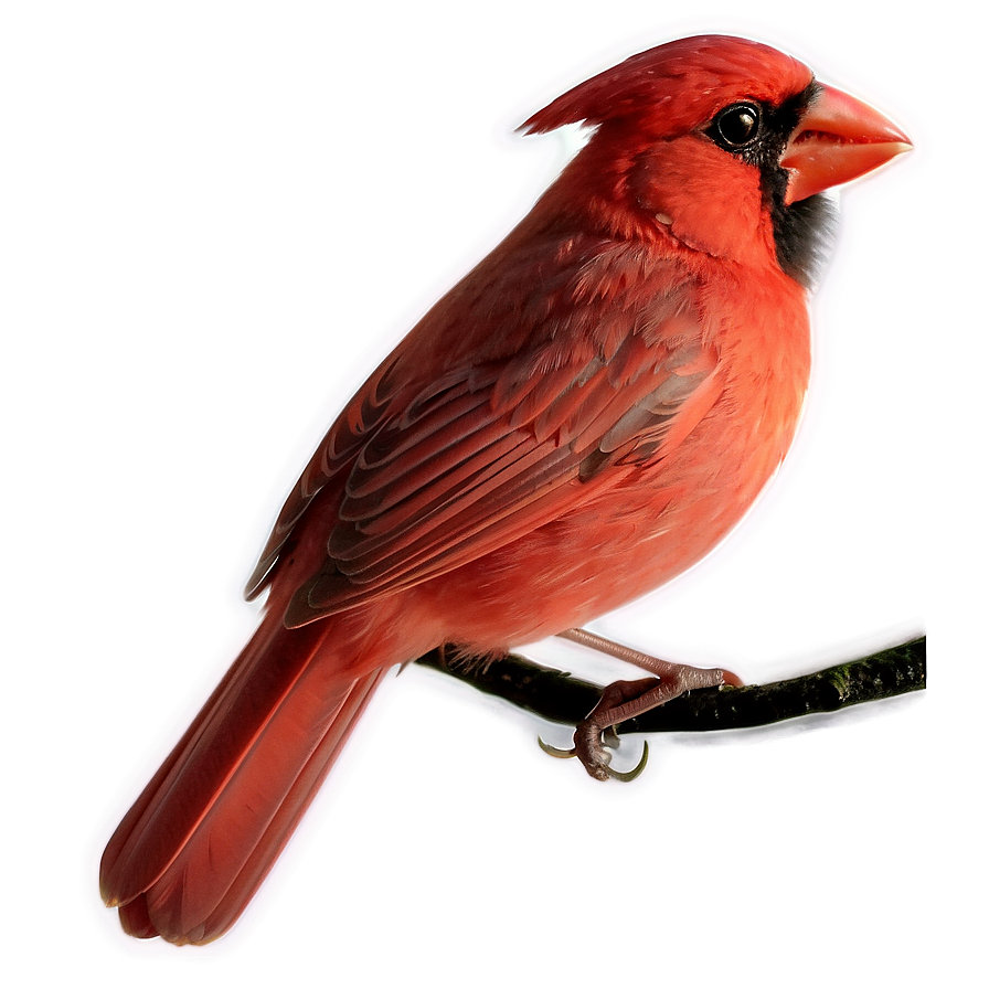 Fiery Cardinal Art Png Yjf PNG image